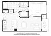 A1 floor plan A1 floor plan at Windsor Oak Hill, Austin, TX